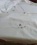 Много фина памучна покривка с ръчна бродерия 114×84 см., 10€, снимка 3