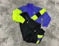 Мъжки винтидж 90s Nike color block windbreaker tracksuit, Размер XL, снимка 1