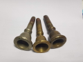 vintage FRENCH HORN mouthpiece X 3 бр. мундщук за Валдхорна - 3 броя vintage, снимка 1 - Духови инструменти - 36573992