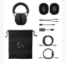 Геймърски слушалки LOGITECH G PRO X 7.1 с кабел , черни чисто нови в кутия , снимка 3