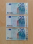 20 евро 2002 различни подписи, снимка 3