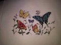 Гоблен " танца на пеперудите 2 ", снимка 1 - Гоблени - 30454387
