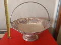 Винтидж посребрена купа,фруктиера, снимка 2