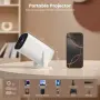 Мини проектор с Bluetooth и WiFi 6 за 30–304,8 см, снимка 7