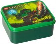 LEGO lunch box Legends of Chima green кутия за обяд 000653, снимка 1 - Конструктори - 35012575