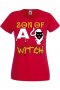 Дамска тениска Son Of A Witch 2,Halloween,Хелоуин,Празник,Забавление,Изненада,Обичаи,, снимка 1 - Тениски - 38138219