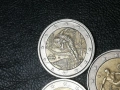 3 юбилейни монети от 2 евро, снимка 3