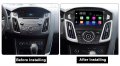 Мултимедия, Двоен дин, Навигация, за Ford Focus, 2011, 2012, 2013, 2014, 2015, Форд Фокус, Android, снимка 3
