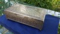 Посребрена египетка кутия., снимка 1 - Антикварни и старинни предмети - 29237083