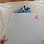 Nike Air Jordan 4 Retro University Blue Unc размер 44 номер нови обувки Кецове оригинални , снимка 15