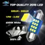 LED Крушки за плафон 39мм 12/24V G – TECH – T271, снимка 3