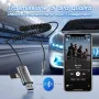 Bluetooth 5.1 приемник с микрофон, TF карта, USB и AUX връзка, за кола, снимка 6