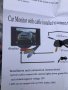 Задна камера с рамка за номер и Монитор с всички кабели само за 120 лв. За всички автомобили, камион, снимка 4