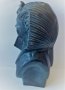 Масивна статуетка Тутанкамон - черен оникс, снимка 2