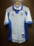 Израел оригинална ретро футболна тениска фланелка екип Puma Israel 1998-1999 away , снимка 1