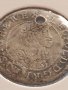 Сребърна монета 6 кройцера 1681г. Леополд първи Кремниц Унгария 24939, снимка 3