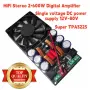 Мощен нов HIFI стерео цифров усилвател клас D с висока мощност 2 x 600 W с TPA3255 релейна защита, снимка 13